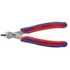 Image de Knipex Super-Knips 78 03 125 pour lélectronique et la mécanique de précision Pince coupante pour circuits imprimés sans facette 125 mm