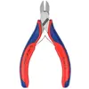 Image de Knipex, Coupe-boulons + pince coupante diagonale, Pince coupante latérale pour l'électronique (115 mm)