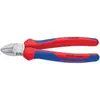 Image de Pince Coupante De Côté 125mm - Tête àtroite - Bi-matière - Chromée