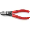Image de Knipex, Coupe-boulons + pince coupante diagonale, Pince coupante de côté à forte démultiplication (140 mm)