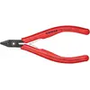 Image de Knipex, Coupe-boulons + pince coupante diagonale, Pince coupante de côté pour l'électronique (125 mm)