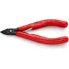 Image de Knipex, Coupe-boulons + pince coupante diagonale, Pince coupante de côté pour l'électronique (125 mm)
