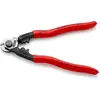 Image de Knipex, Coupe-boulons + pince coupante diagonale, Coupe-câbles (190 mm)