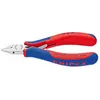 Image de Knipex, Coupe-boulons + pince coupante diagonale, pour électricien Pince coupante diagonale 115 mm (115 mm)