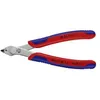 Image de Knipex Super-Knips 78 23 125 pour lélectronique et la mécanique de précision Pince coupante pour circuits imprimés sans facette 125 mm