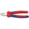 Image de Pince Coupante De Côté 180mm - Tête àtroie - Bi-matière - Chromée