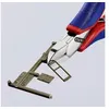 Image de Knipex Elektronik-Seitenschneider 77 22 115 pour électricien Pince coupante diagonale 115 mm