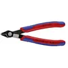 Image de Knipex Super-Knips 78 71 125 pour lélectronique et la mécanique de précision Pince coupante pour circuits imprimés sans facette 125 mm