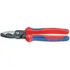Image de Coupe-câbles à double tranchant, tête brunie, poignées à gaine en plastique, Long. : 200 mm, Ø de la capacité de coupe 20 mm, Section du conducteur 70 mm²
