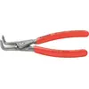 Image de Pince à circlips extérieurs de précision, modèle courbé, Dimensions : A 01, Ø d'arbre 3-10 mm, Long. 130 mm