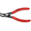 Image de Knipex, Pinces, Pince à circlips de précision DIN 5256 D L.130mm 90deg. plage filetée D.12-25mm poignées atram. (130 mm)