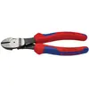 Image de Pince Coupante De Côté Démultipliée 180mm - Avec Ressort - Bi-matière