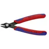 Image de Pince coupante pour circuits imprimés Knipex Super-Knips 78 81 125 pour lélectronique et la mécanique de précision avec facette 125 mm