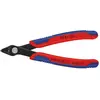 Image de Knipex, Coupe-boulons + pince coupante diagonale, Electronic Super Knips (125 mm)