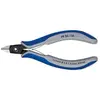 Image de Knipex 79 52 125 Pince Coupante De Côté Pour L' Électronique De Précision Brunie Avec Gaines Bi-Matière 125 Mm