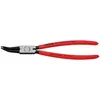 Image de Pince Pour Circlips Intérieurs Coudée à 45° De 40 à 100mm - Pvc