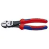 Image de Knipex TwinForce 73 71 180 pour latelier Pince coupante diagonale à forte démultiplication avec facette 180 mm