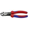 Image de Knipex TwinForce 73 72 180 F pour latelier Pince coupante diagonale à forte démultiplication avec facette 180 mm