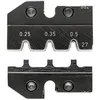 Image de Matrices De Sertissage Pour Connecteurs Mqs 025 / 035 / 05mm²