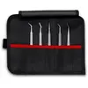 Image de Jeu de 5 pinces brucelles de précision CMS KNIPEX 92 00 03