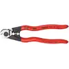 Image de Knipex, Coupe-boulons + pince coupante diagonale, Kit de cisailles pour câbles métalliques : cisailles pour câbles métalliques, câbles Bowden et