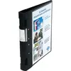 Image de Wedo, Classeur, Chemise de présentation ERGOGRIP, 38 mm, noir Pages de garde et dos : noir, DIN A4, hauteur de (A4, 38 mm, 1 pcs)