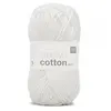 Image de Pelotes de fil à tricoter CREATIVE COTTON ARAN de Rico Design(...) - 80 Blanc