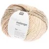 Image de Pelote de laine à tricoter CREATIVE MELANGE CHUNKY - Rico Design(...) - 01 Ecru