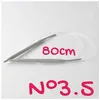 Image de Aiguilles à tricoter circulaires Aluminium 2mm à 10mm X 80 cm - Rico Design(...) -