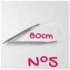 Image de Aiguilles à tricoter circulaires Aluminium 2mm à 10mm X 80 cm - Rico Design(...) -