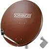 Image de Schwaiger SPI9962SET9 (Antenne parabolique, DVB-S / -S2), Parabole + antenne, Rouge