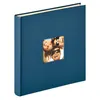 Image de Walther Album Photo Autocollant Design Fun, 33 x 34 cm Album Photo, Structure Couverture, Bleu, 33 x 33,5 cm