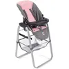 Image de Chaise haute Melange gris rose