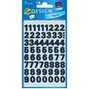 Image de Étiquettes numériques z-design, noir avery 3781