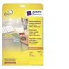 Image de Avery L6035 - Adhésif permanent - jaune - 33.9 x 63.5 mm 480 étiquette(s) (20 feuille(s) x 24 étiquettes