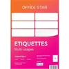 Image de àtiquette Blanche Multi Usage - 105 X 35 Mm