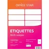 Image de àtiquette Blanche Multi Usage - 70 X 36 Mm