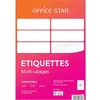 Image de Lot De 400 Etiquettes Office Star 485 X 254 Mm