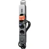 Image de Multiprise - 4 prises - Avec 3 ports USB, câble 3m