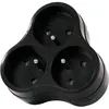 Image de Triplite - GAO - 3x16A - Gris anthracite, conforme NF