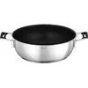 Image de Rösle Servierpfanne SILENCE PRO Stahlgrau, Poêle + casserole, Noir, Argent, Gris