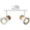 Image de Brilliant Tube spot Moka blanc