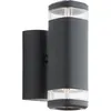 Image de JANDY Applique extérieure up & down - Noir - GU10 max 2x18W - Ampoule non incluse