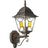 Image de JANEL Applique extérieure montante - Noir doré - E27 max 60W - Ampoule non incluse