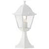 Image de Borne Extérieure Nissie Blanc - Brilliant - Métal/Verre - Ip44 - 1Xe27 60W