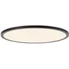 Image de Brilliant lampe, panneau de plafond Tuco LED 50cm noir / blanc, 1x LED intégrée, 38W LED intégrée, (4000lm, 3000-6500K), dimmable avec télécommande