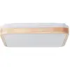 Image de Brilliant, Plafonnier, Tumeo LED Plafonnier 40x40cm bois clair/blanc (2400 lm)