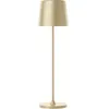 Image de Lampe A Poser D'Extérieur - Brilliant - Kaami - Rechargeable - Or Mat - Led - 2W - 310Lm - 3000K - Dim - Usb - 3-Step Dim - Ip54