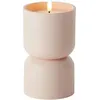 Image de Lampe de table d'extérieur- BRILLIANT - LOVERE - Plastique - 3 W - Forme bougie - Beige et brun clair