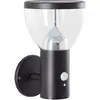 Image de Brilliant, Éclairage d'extérieur, Tulip G40410/06 Applique murale solaire d'extérieur avec détecteur de mouvement 3 W Warmw (430 lm, IP44)